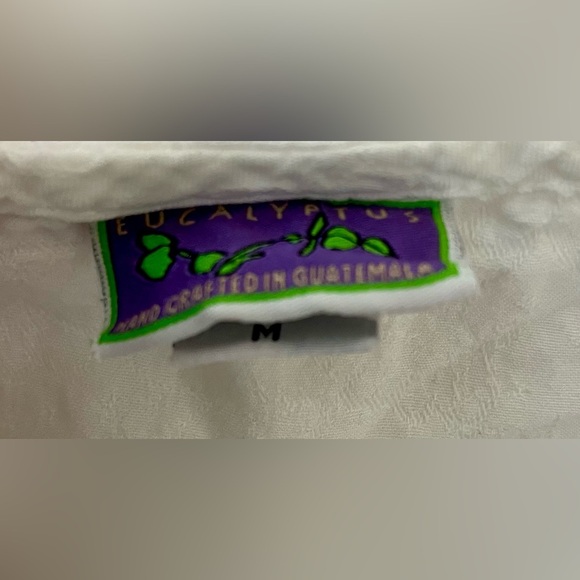 Eucalyptus White Textured dress Women’s size M - Picture 3 of 3